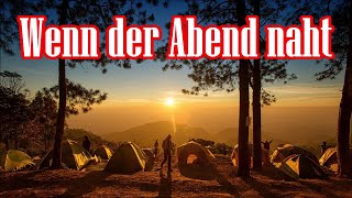 Wenn der Abend naht  PfadfinderliedGerman Scout Song  English translation [upl. by Thanasi564]