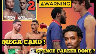 BREAKING NEWS ERROL SPENCE CAREER OVER  BENAVIDEZ MAKES OWN MEGA CARD WITH PITBULL VS RAYO [upl. by Emya]