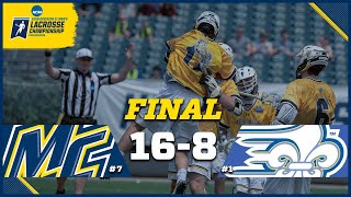 Merrimack College vs Limestone University 2019 NCAA D2 Lacrosse National Championship  Full Replay [upl. by Breanne]