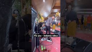 PRANK TAMU WEDDING Fix you  indomie bandweddingjogja weddingjogja bandjogja [upl. by Jerad]