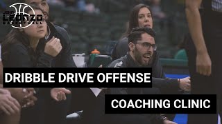 Simplified Dribble Drive Motion Offense Coaching Clinic [upl. by Artied]