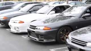 4 SKYLINE GTRS GET IMPOUNDED AND CRUSHED BY STUPID COPS [upl. by Aja]