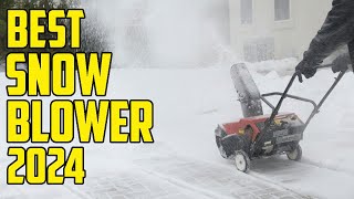 Top5 Best Snow Blower 2024  Snow Blower [upl. by Coshow]