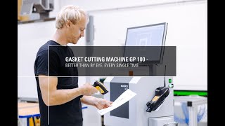 Gasket Cutting Machine GP 100  Better than by eye every single time [upl. by Chretien]