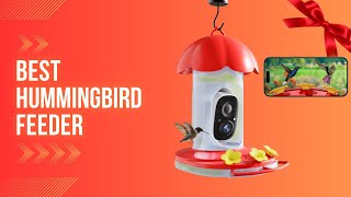 Best Smart Hummingbird Feeder With Camera Review [upl. by Okier]