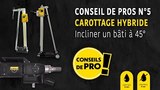 CONSEIL DE PROS N°5  Carottage hybride DMP  Bâti à 45° [upl. by Adnilim]