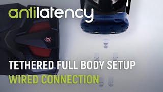 Wired Full Body Tracking with Tethered Headsets by Antilatency [upl. by Baugh]