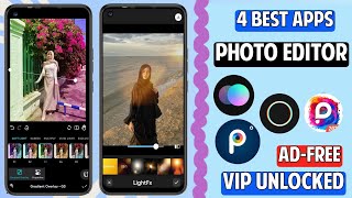 4 Best Photo Editor Apps For Android in 2024 [upl. by Engen]