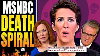 MSNBC Is in a Death Spiral Ratings Collapse as Potential Buyers REFUSE Crazy quotStarquot Contracts [upl. by Frydman]