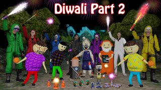 Gulli Bulli In Diwali Part 2  Diwali Ke Patakhe  Happy Diwali  Gulli Bulli  Make Joke Of Horror [upl. by Xymenes]