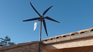 Construire une éolienne de A à Z avec alternateur 12 v [upl. by Lozar]