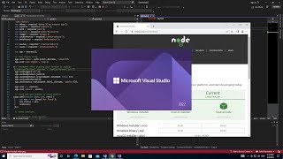 NodeJS Project in Visual Studio 2022 Getting Started [upl. by Bensky]