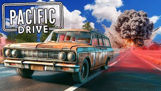 This NEW Car Survival Game is SCARY Pacific Drive Gameplay [upl. by Ackerley]