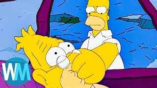 Top 10 Times The Simpsons Went Too Far [upl. by Yendys]