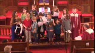 Children Choir singing Mighty Mighty Savior [upl. by Pennebaker]