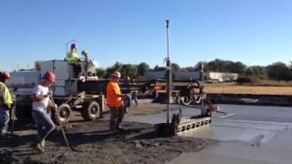 Topcon Machine Control amp Somero Laser Screed [upl. by Ehcnalb114]