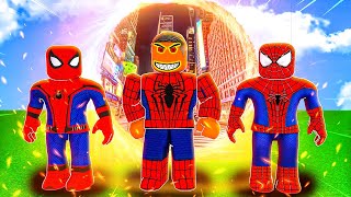 SUPER VILLAN SpiderMan In No Way Home Roblox SuperHero Tycoon [upl. by Nosnirb]