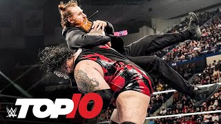 Top 10 Monday Night Raw moments WWE Top 10 May 6 2024 [upl. by Suiratnauq]