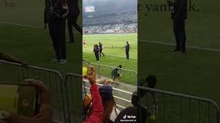 Relebohile Mofokeng playing Vuvuzela after match ❤️🔥☠️ orlandopirates bafanabafana mofokeng RSA [upl. by Emilio]