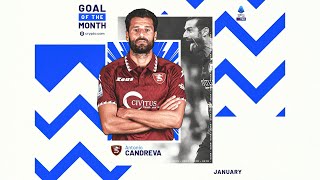 Goal Of The Month January 2024  Presented By cryptocom  Serie A 202324 [upl. by Deeas]