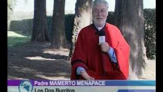 Fray Mamerto Menapace en CLAVES 171009avi [upl. by Marlane]