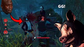 Pigs Beartrap Gets a Double Kill Dead By Daylight dbd [upl. by Eloken782]