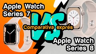 Apple Watch Series 7 VS Apple Watch Series 8 Comparativa exprés ¿Qué diferencias hay entre ambos [upl. by Erlene]