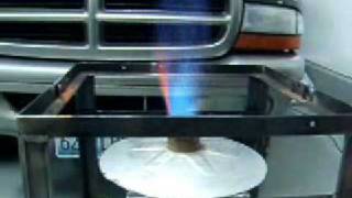 Economy Keg amp Burner Conversion Part 3 The Flame [upl. by Alamat]