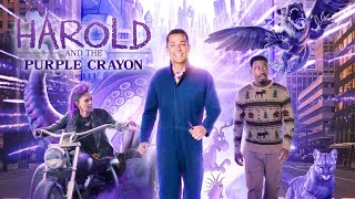 Harold and the Purple Crayon 2024 Movie  Zachary Levi Lil Rel Howery  Review and Facts [upl. by Aihsemak]