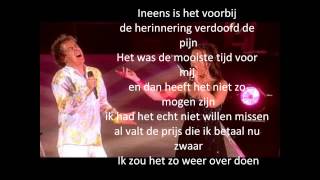 Marco Borsato amp Trijntje Oosterhuis Ik zou het zo weer over doen songtekst [upl. by Latia989]