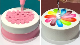 100 Delicious and Easy Cake Decorating Tutorial  Most Satisfying Cake Decorating Ideas Compilation [upl. by Ardnwahs]