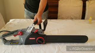 Unboxing Oregon CS1500 Electric Chainsaw [upl. by Gomez]