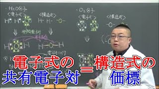 【高校化学基礎】物質の構成⑧ 電子式・構造式 [upl. by Karina]