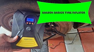 Unboxing and Testing the Amazon Basics Tyre Inflator [upl. by Jedediah]