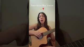 Cover of American Boy by Estelle ♥️ cover music [upl. by Torrell]