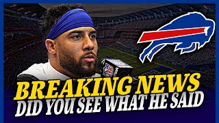 NOBODY WAS EXPECTING THIS BUFFALO BILLS NEWS [upl. by Ribaudo]