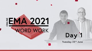 EMA 2021 Word Work  Day 1 Livestream [upl. by Nikos907]