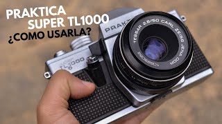 ¿CAMARA para EMPEZAR 📷 PRAKTICA SUPER TL1000 🔥 FOTOGRAFIA ANALOGICA ❤ [upl. by Peppy]