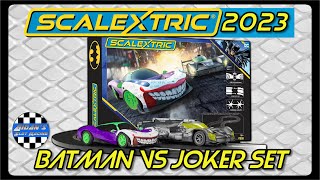 Scalextric Batman Vs The Joker  The Battle of Arkham  Scalextric set’s and gift ideas [upl. by Vasyuta689]