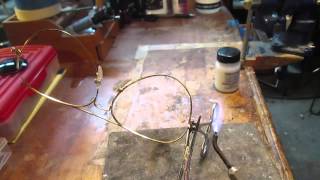 Stripped Screw Eyeglass Repair  Filling the stripped hole [upl. by Samantha]