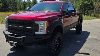 2017 Ford F350 Platinum 67 97K Miles Loaded [upl. by Tcideneb]