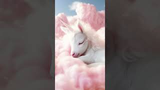 Magical Unicorn Sleep  Soothing Lullaby 🦄🩷shorts lullabies babysleepmusic unicorn cute [upl. by Martyn224]