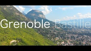 Grenoble Bastille 4k  Mavic Air  France [upl. by Hametaf]