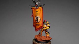 Imperial Fists Armor Speed painting guide [upl. by Lidstone]