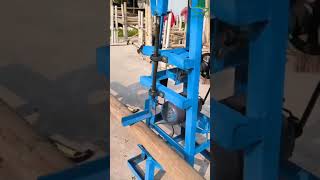 Revolutionary Bamboo Cutting Machine Effortless Vertical Cutting Innovation [upl. by Anem]