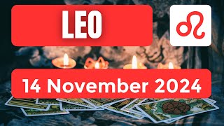 Leo horoscope  Leo Horoscope for Today 14 November 2024 [upl. by Shauna300]