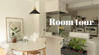 Room tour｜都内1LDK賃貸マンションルームツアー🏠｜シンプル派の北欧＆韓国風インテリア｜狭くてもお気に入りが詰まった私の部屋 [upl. by Ewer590]