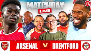 Arsenal 21 Brentford  Match Day Live  Premier League [upl. by Palmore386]