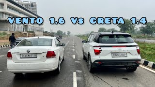 VW VENTO VS CRETA TURBO DRAG RACE🔥 [upl. by Nordgren223]