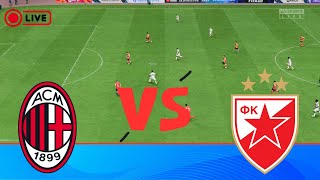 🔴 AC Milan U19 vs Red Star Belgrade U19 LIVE  UEFA Youth League 2024  Live Score Update [upl. by Ayetal348]